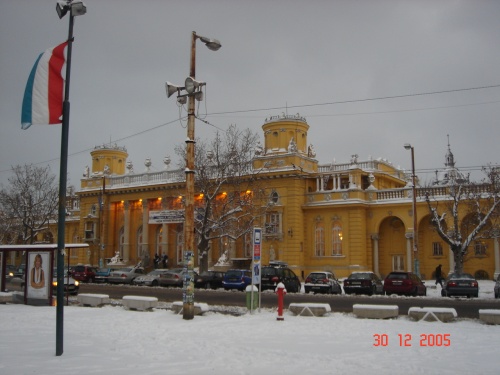 ブダペストの温泉と夜景