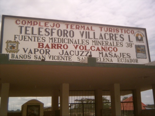 グアヤキル小旅行１（グアヤキルの秘湯）