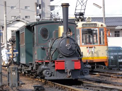 ぐるり四国ローカル線の旅１（アンパンマン列車と坊ちゃん列車）