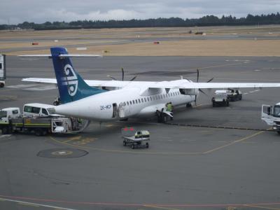 子連れでニュージーランド旅行　14　-オークランドへのフライト