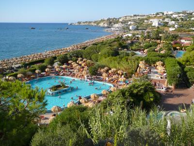 新婚旅行で行った！　イスキア島のポセイドンテルメ(温泉)