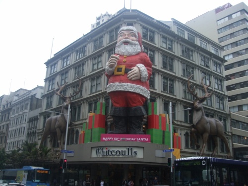 子連れでニュージーランド旅行　19　-クイーンズストリートを歩く