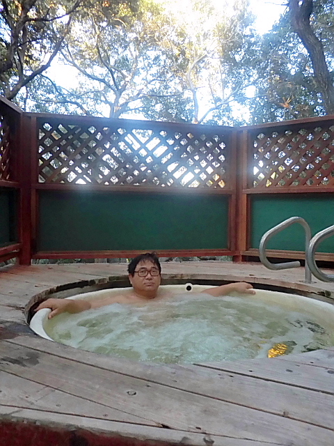 サンフランシスコからの西海岸ドライブと温泉の旅（２０１１年８月）。。。その１２「Sycamore Mineral　Springs（シカモア温泉）