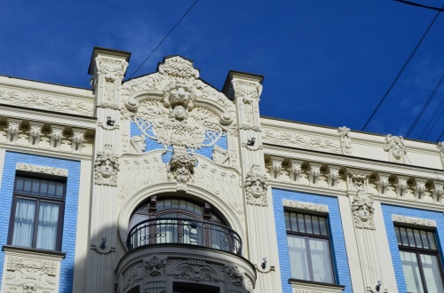 2歳子連れ11年ぶりのラトビア、そして北欧へ 18　ラトビアの首都リーガの旧市街とユーゲントシュティール建築群