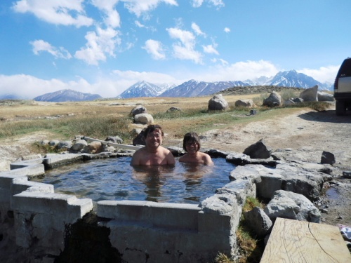 カリフォルニア大自然と温泉三昧（２０１２年ＧＷ）。。。その６「３９５号線ドライブとCrab Cooker温泉」