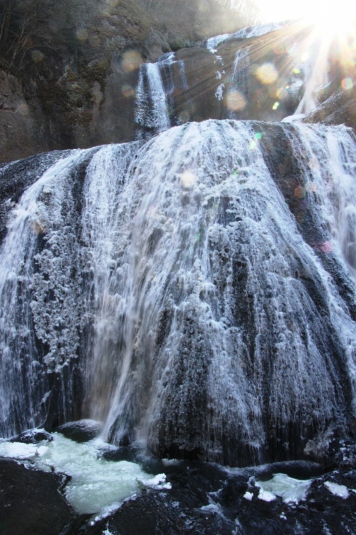 茨城冬紀行、氷瀑の袋田の滝＆アンコウ鍋を楽しんできました