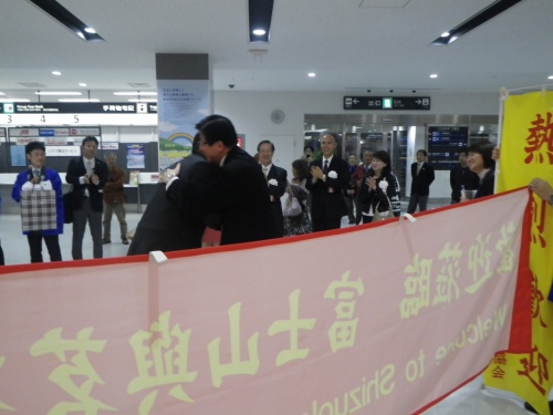 富士山静岡空港　今回は台北周辺で２ヶ月連続の台湾