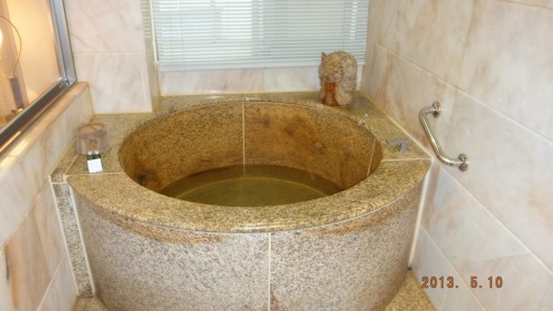 ＪＡＬのビジネスで行く北投温泉