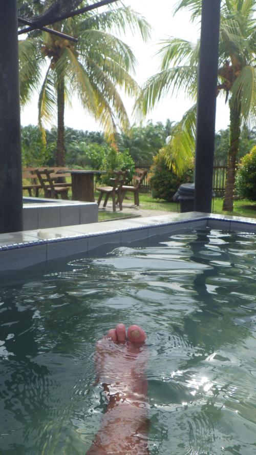 Singapore シンガポールからの週末エスケープ、  そうやっ！温泉いこ♪　Melaka マラッカ Alor Gajah アローガジャ、Air Panas Gadek ガデッ温泉