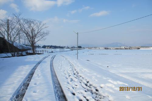 琵琶湖１周の旅　４日目雪のいにしえ街道と白鬚神社 旅ランシリーズ