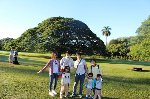 孫と初の海外旅行