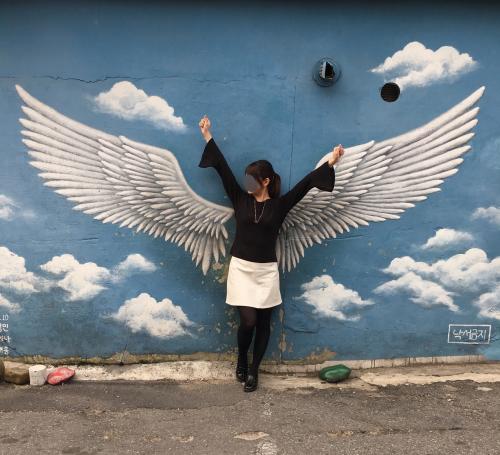 韓国メシ食べまくる母娘3人旅 ♪ Part ② 梨花洞壁画村巡り&amp;ソウル未来遺産