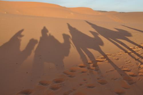 エキゾチックモロッコ 〈 サハラ砂漠の月と太陽～メルズーガ 〉