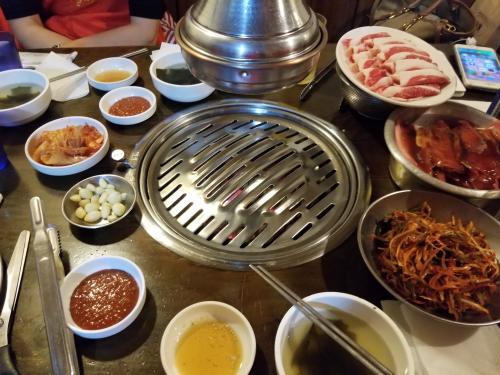 ☆2018.06テグ＆ソウル☆3泊4日（２日目後半：焼肉・深夜のカフェ）