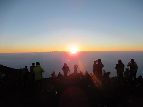 富士山登山、初登頂。2日目から最終日偏