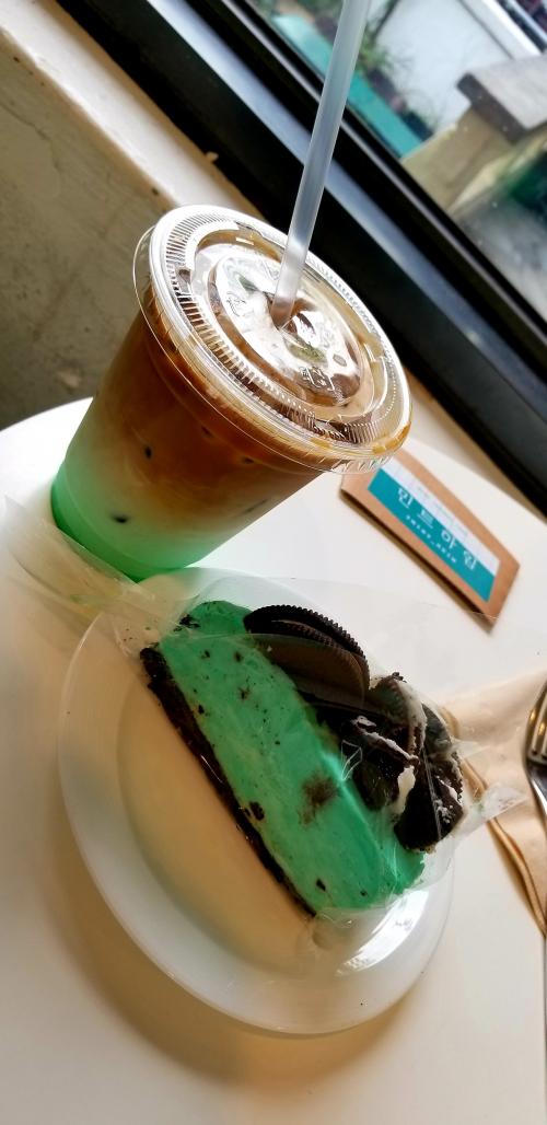 流行りのチョコミント