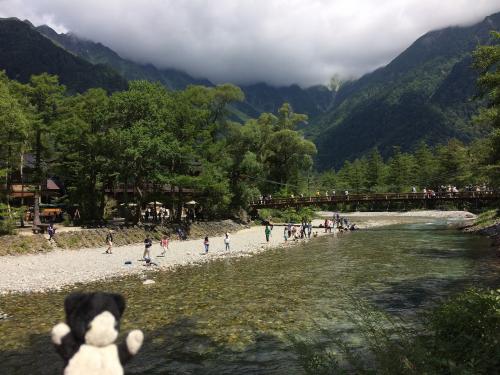 大正池、河童橋、明神池