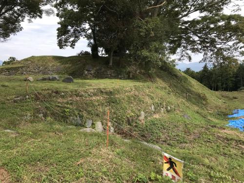 奈良県の城跡巡り：宇陀松山城跡