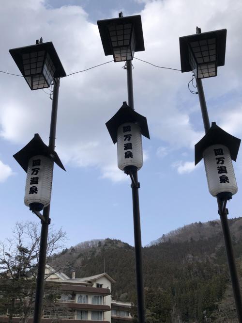 2019　桜旅　四万温泉　やまぐち館に泊まる　千と千尋の神隠し　