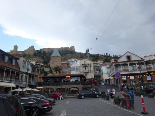 欧・亜・中東ここはいずこ？アゼルバイジャン・ジョージア・アルメニア・アルツァフ旅行【１６】（2018年秋 ４日目⑤ トビリシの雑踏）