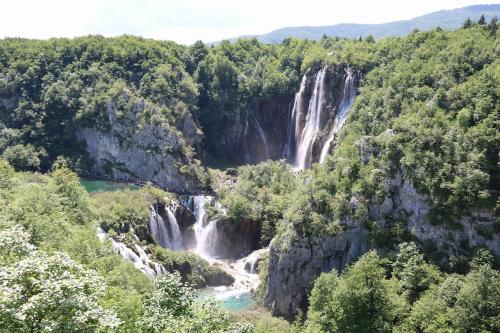 陽光きらめくスロベニア・クロアチアの旅、その７（プリトヴィッツェ下湖観光）
