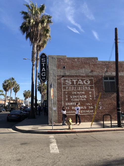 ロサンゼルス ～ディズニーランド  ビジネスクラスで行くグルメ 古着屋めぐり① 