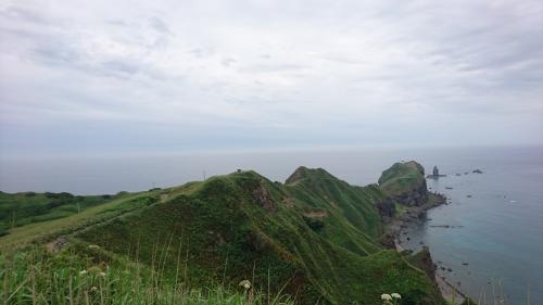 201907,海の日の神威岬,また曇り空,余市ニッカウイスキー工場