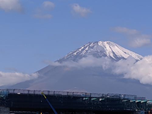 富士山は時々刻々変化！