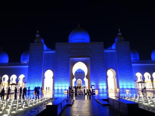 2019-20 令和最初の年末年始はUAE 1 豪華絢爛アブダビのモスク巡り