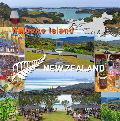 ニュージーランド北島レンタカー旅５-ワイヘケ島ワイナリー巡り、ManO&#39;WarViney、StonyridgeVineyard、Batch-