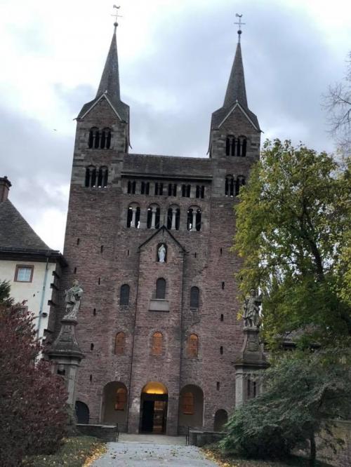 今日はランメスブルグの旧鉱山と皇帝居城、ヒルデスハイムのドムと聖ミヒャエルス教会に行った。