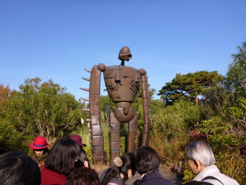 大人ばかり8人で行く三鷹「ジブリ美術館」、西新宿野村ビル「響」（2012年11月）