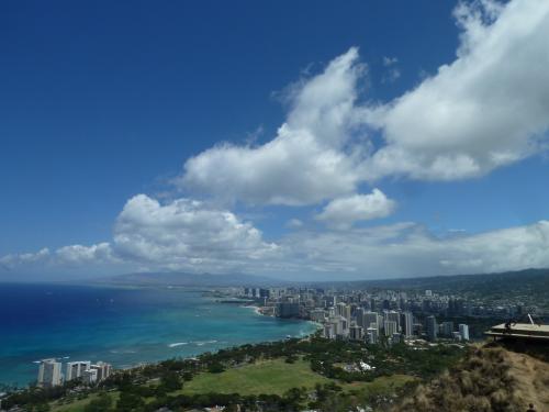 '17 夏休み 家族旅行 ハワイ・オアフ島①出国・ダイヤモンドヘッド編