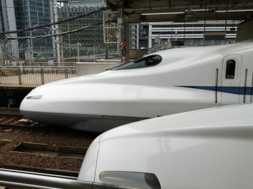 【名古屋出張】新幹線N700Sの車窓から！と言いたいところですが、N700系ですが何か？