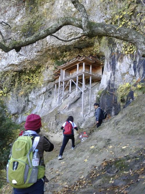 CRESSONで行く～修験道の山　三徳山三佛寺　投入堂（国宝）までの登山！　紅葉真っ盛り　邪気落とし出来たかな？　