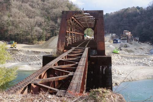 旧北恵那鉄道線の橋梁巡りと苗木城跡