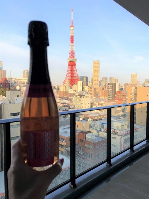 2022年1月東京・麻布十番に開業した『オークウッドホテル＆アパートメンツ麻布』スイートルーム宿泊記★広々としたバルコニーからは東京タワー♪