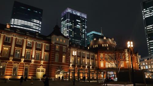 重要文化財・東京駅舎 ＠東京ステーションホテル