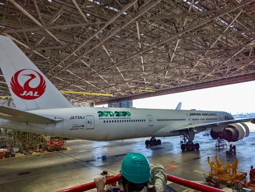 プチ旅　羽田空港JAL SKY MUSEUMに潜入。巨大な格納庫とレア史料で飛行機を満喫！
