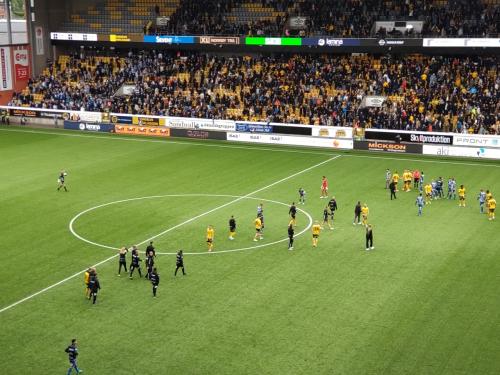 スウェーデンでサッカー観戦