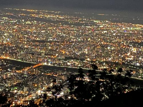 2022/7北海道LOVEパスで名所めぐり～最後に札幌藻岩山の夜景