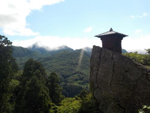 22年夏　東北ツーリング　20日目　唐松観音から立石寺（山寺）へ行きました。