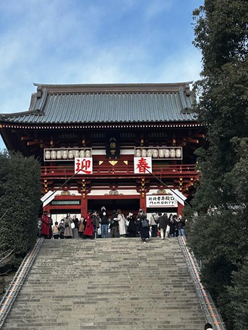 2023年1月　鶴岡八幡宮に初詣