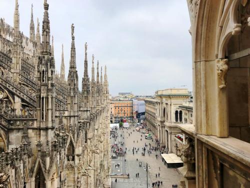 2019GW南イタリア＋ミラノの旅（１７）必見！壮大なゴッシク建築・ミラノ大聖堂と屋上テラス