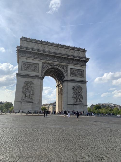 母娘念願のフランス旅行(南仏～パリ)⑲凱旋門☆彡