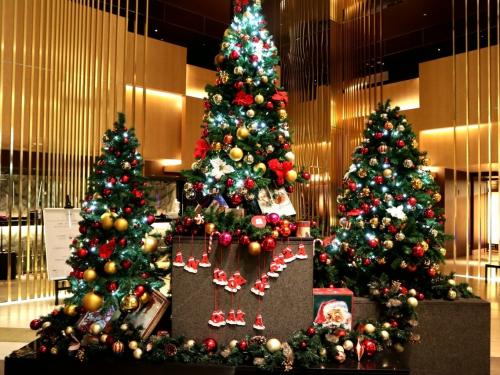 街はクリスマスで溢れている…大阪いらっしゃいキャンペーン利用♪カレー＆ニューオータニのスーパーケーキ@ANAクラウンプラザホテル大阪
