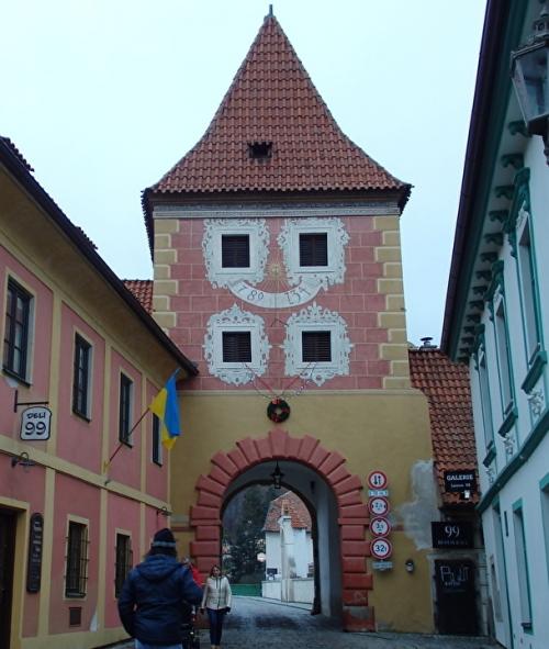 久々のヨーロッパはチェコでクリスマスマーケット巡り【１６】チェスキー・クルムロフ町並み散策