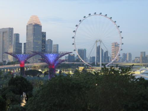 久し振りにシンガポールへ（1）ガーデンズ・バイ・ザ・ベイへ・・・