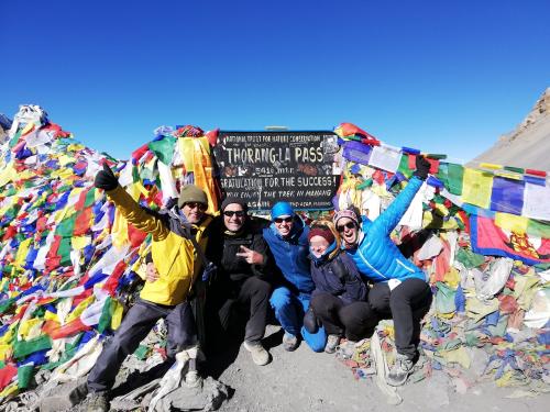 【ネパール】アンナプルナサーキットトレック12日目　5416mのトロンラパス峠越え