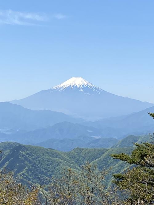 三頭山登山